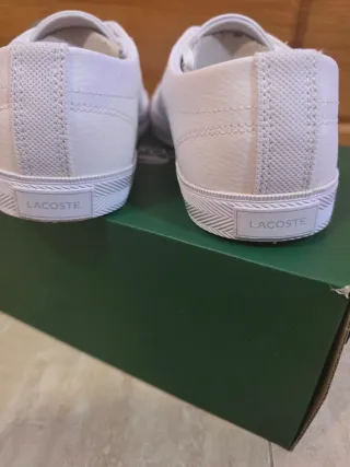 Zapatillas Lacoste Mujer Blancas
