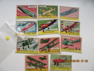 Cromos Aviones de Asalto 2ª Guerra Mundial