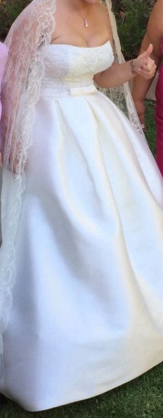 Traje de Novia Aire Barcelona Blanco