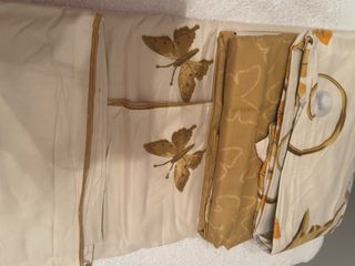 Juego de sábanas floral,6 piezas 100%algodón