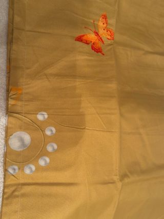 Juego de sábanas floral,6 piezas 100%algodón