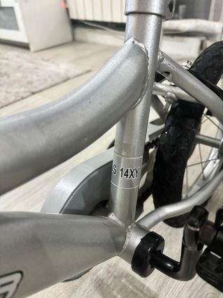 Bicicleta infantil 14 pulgadas