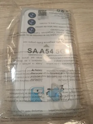 Funda Samsung A54 5G Transparente