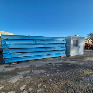 Caseta de obra oficina diáfana