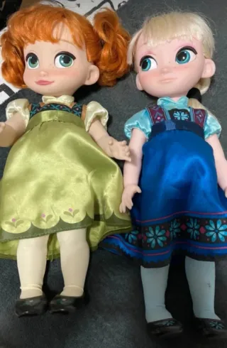 Bambole Anna e Elsa Disney Frozen