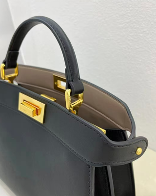Borsa Fendi Peekaboo Mediano Nero