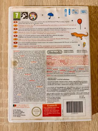 Caja vacía Wii Play Motion