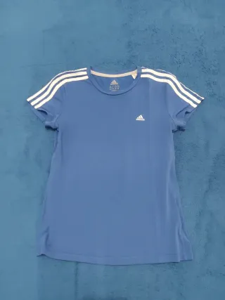 T-shirt Adidas blu unisex