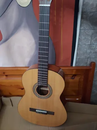 Guitarra Clásica Madera Natural