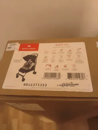 Silla de Paseo Maclaren Rayas