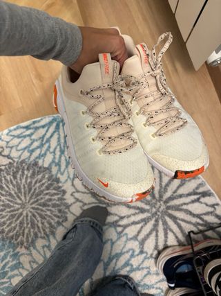 Nike Bambas Gimnasio/Crossfit Beige Naranja