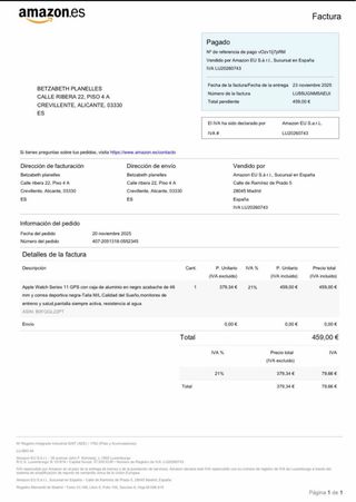 X2 Apple Watch Serie 11 46mm Negros