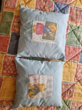 Juego de Edredón,cabezal,cortinas y cojines