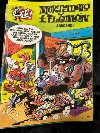 5 cómics Mortadero y Filemón