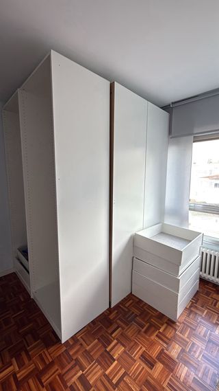 Armario blanco grande