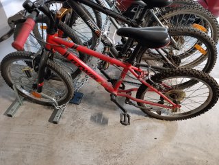 Bicicleta Btwin Roja