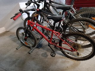 Bicicleta Btwin Roja