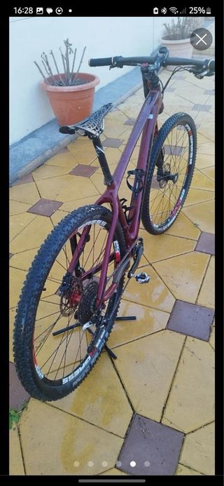 Bicicleta Merida Carbono