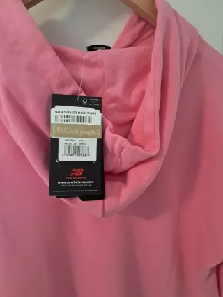 Vestido Sudadera New Balance Rosa