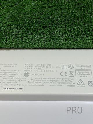 Báscula de baño con medición de doble frecuencia Xiaomi