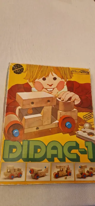 Juguete madera Didac-1 (años 70)