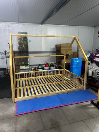 Cama Montessori Madera 140x200cm,