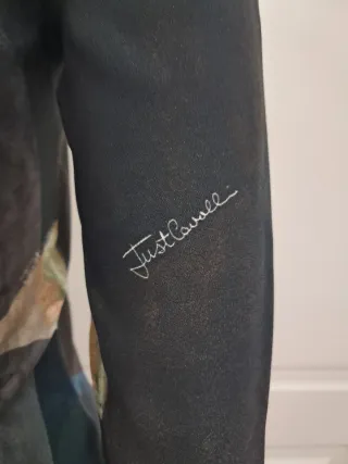 Vestido estampado Just Cavalli vintage