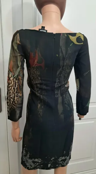 Vestido estampado Just Cavalli vintage