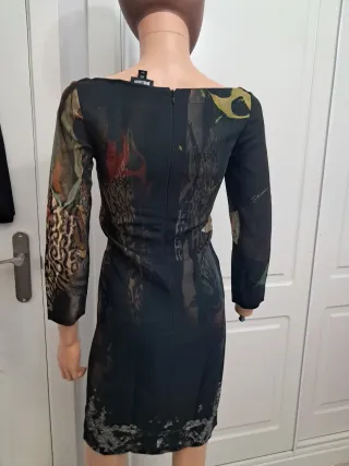 Vestido estampado Just Cavalli vintage