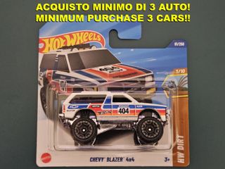 Hot Wheels Chevy Blazer 4X4