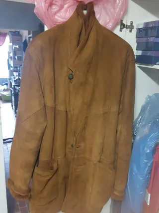 Giaccone uomo marrone taglia XXL