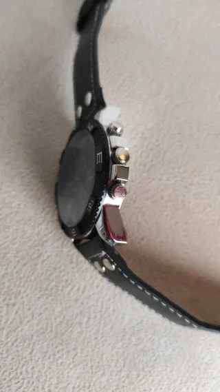 Reloj Timetech Hombre Negro y Azul