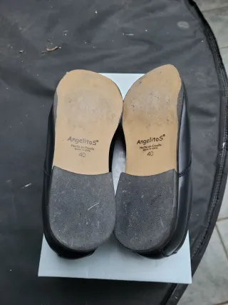 Zapatos vestir niño Angelitos negro talla 40