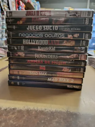 Lote 12 Películas DVD Acción/Crimen/Drama