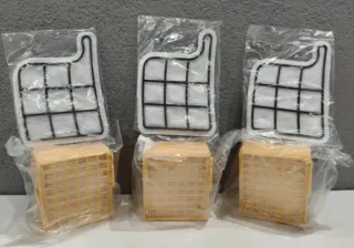 3 FILTRI HEPA 3 FILTRI MOTORE VORWERK VK135 VK136