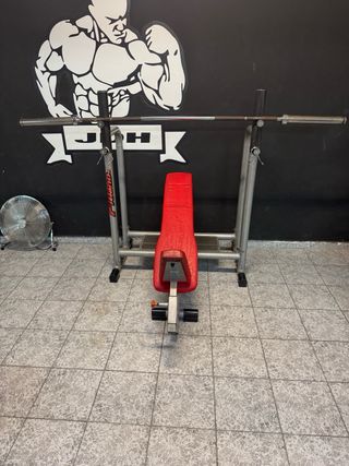 Máquina de gimnasio press inclinado