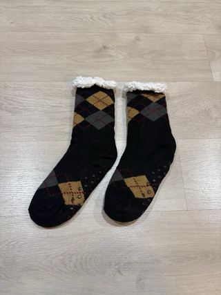 REGALO* calcetines hombre borreguito antideslizant