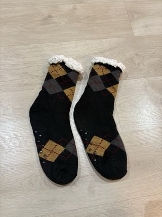 REGALO* calcetines hombre borreguito antideslizant