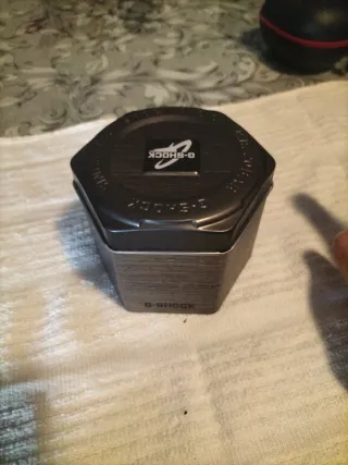 Caja Reloj Casio G-SHOCK Hexagonal Negra/Gris