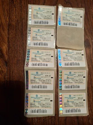 Marca da Bollo €14,62