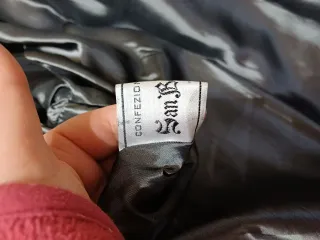 Cappotto trapuntato grigio