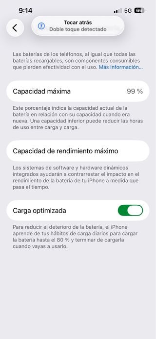 HOY!!! iPhone 14 125g 99% bateria
