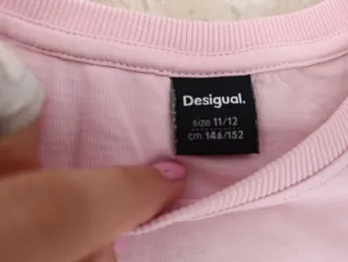 Camiseta Desigual Talla 11-12 años