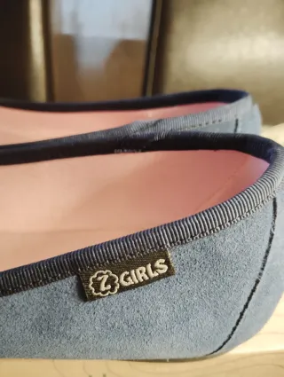 Manoletinas ZGirls Azul Niña