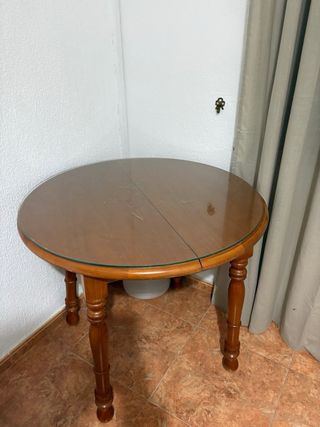 Mesa camilla extensible madera. vente a por ella