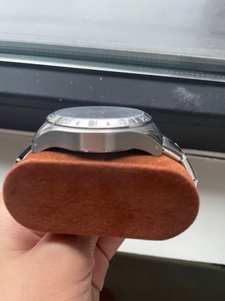 Reloj Tommy Hilfiger GMT Azul y Plateado