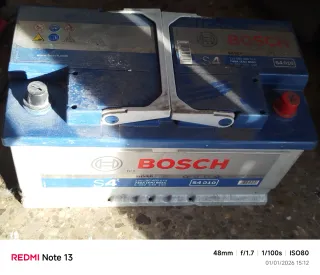 Batería Coche Bosch S4 74Ah