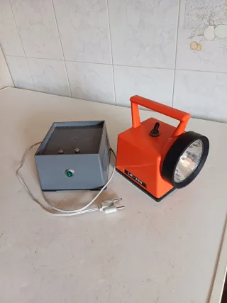 Lámpara Ferroviaria años 70