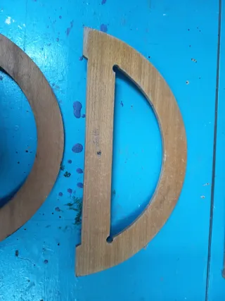 Pareja transportadores madera años 70