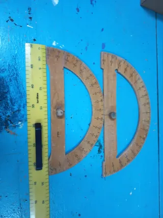 Pareja transportadores madera años 70